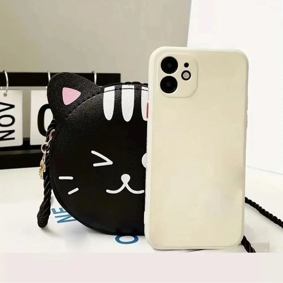 HP! ๐ 1 LEFT! Mini Black Cat Purse - Picture 4 of 4